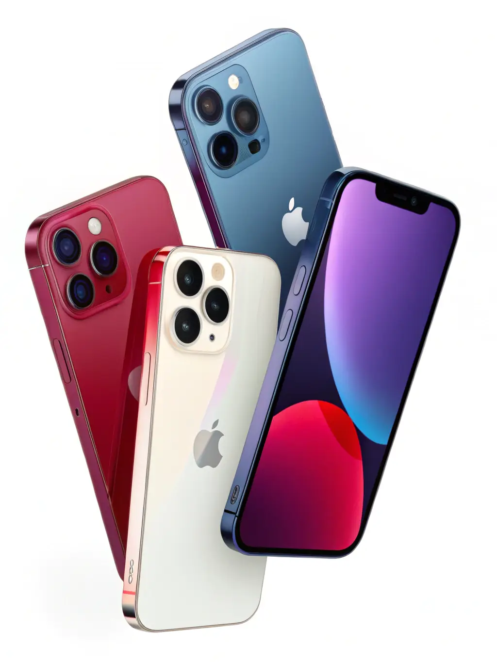 A diverse collection of refurbished iPhone 11 models in various colors, demonstrating the wide selection available for wholesale clients.